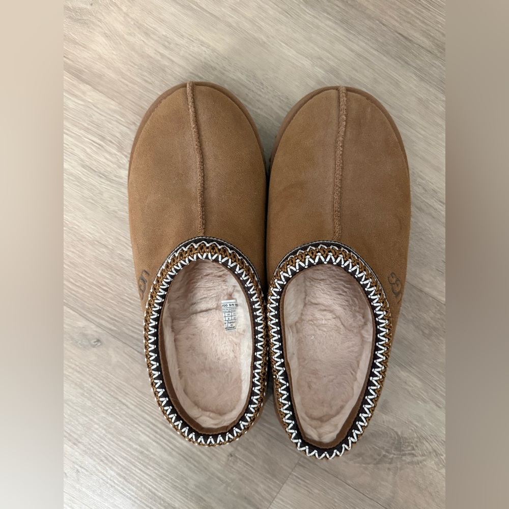 UGG Brown Tasman Slippers, Like New